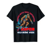 Semana de esquí Salvaje en Aspen Esquí con Aspenites Reales Colorado Camiseta
