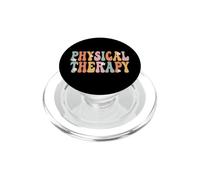 Semana de Fisioterapia Día de Apreciación Groovy para el Trabajo de Las Mujeres PopSockets PopGrip para MagSafe