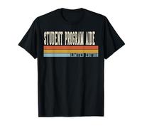 Semana del Asistente del Programa estudiantil Retro Vintage Día de Regreso a Clases Camiseta