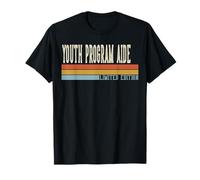 Semana del Asistente del Programa Juvenil Retro Vintage Día de Regreso a Clases Camiseta