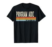 Semana del Asistente del Programa Retro Vintage Día de Regreso a Clases Camiseta