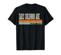 Semana del ayudante de la Primera Infancia Retro Vintage Día de Regreso a Clases Camiseta