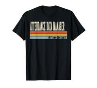 Semana del Gerente de Datos de Asistencia Vintage Día de Regreso a Clases Camiseta