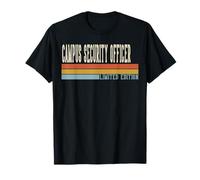 Semana del Oficial de Seguridad del Campus Vintage Día de Regreso a Clases Camiseta