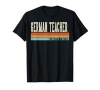 Semana del Profesor alemán Retro Vintage día de Regreso a Clases Camiseta
