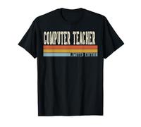 Semana del Profesor de computadora Retro Vintage día de Regreso a la Escuela Camiseta