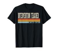 Semana del Profesor de intervención Retro Vintage día de Regreso a Clases Camiseta