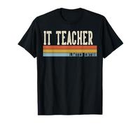Semana del Profesor de TI Retro Vintage Día de Regreso a Clases Camiseta