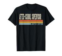 Semana del Supervisor después de la Escuela Vintage Día de Regreso a Clases Camiseta