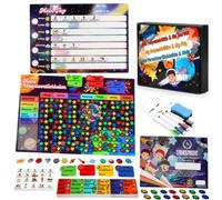 Semana infantil y Calendario Magnético Montessori Niño 3-8 años-DE