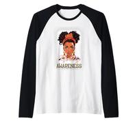 Semana Nacional de Concientización sobre la Infertilidad Moño Desordenado Mujeres Camiseta Manga Raglan