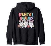 Semana Santa Dental Squad Funny Bunny Dentista e Higienista Primavera Sudadera con Capucha