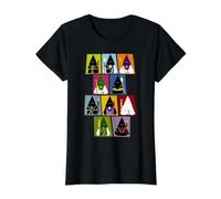 Semana Santa Sevilla Camiseta gráfica económica, Mujer, Negro, S