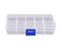 Semanal 7 días Tablet Pill Box Holder Organizador de almacenamiento de medicamentos Estuche de contenedores Pastillas de almacenamiento de medicamentos Estuche organizador pastillero, E