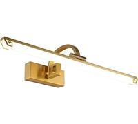SEMANHUA Lámpara LED de 9 W para tocador baño: estilo escandinavo, brillo suave para espejos y zonas maquillaje(53cm)
