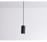 SEMANHUAOZ Lámpara Colgante LED Moderna for Dormitorio, Foco de Techo, Minimalismo, 5W, 3000K, Ø6*11cm, Negro(Black Negro)