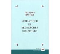 Sémantique Et Recherches Cognitives (ebook)