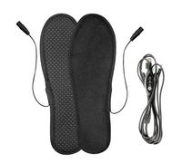 Semelles Chauffantes - Semelles Chauffantes USB Courtes Et Moelleuses Pour L'extérieur | Semeles Thermiques Électriques Lavables Et Rechargeables Pour La Randonnée, Le Ski Et Le Camping