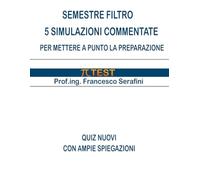 Semestre Filtro - SIMULAZIONI - Secondo il Syllabus 2025