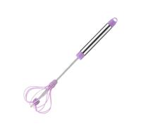 Semi-Automatic Whisk - Rotary Kitchen Beater, Milk Frother, Efficient Mix