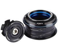 'semi-Dirección integrada CANE CREEK Forty 11/8 ZS44 aluminio Negro