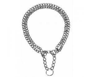 Semi-Estrangulador Doble Cromado: Semiahogador Doble Cromado - Mediciones: 65 cm