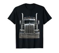 Semi Truck Driver Big Rig Trucker Highway Life Hombres Niños Camiseta