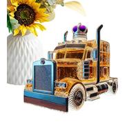 Semi Truck Whiskey Decanter Bottle, Whiskey Container, 43.09x87.01 inches with Lid, Decorative Liquor Jar for Bar, Wedding, Kitchen, Party, Dad, Dining Display, Birthday, Holiday Collection