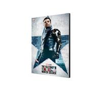 Semic Lámina Marvel Falcon y el Soldado de Invierno Bucky Barnes. default Variante única