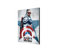 Semic Lámina Marvel Falcon y el Soldado de Invierno Capitán Falcon. default Variante única