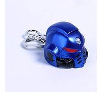 Semic Warhammer 40K Metal Keychain Space Marine Primaris Helmet Ultramarine