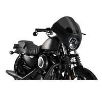 Semicarenado Modelo Dark Night Ahumado Oscuro para Harley Davidson Sporster Iron XL883N 20'-22'