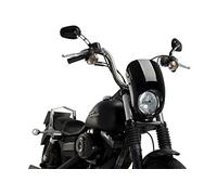 Semicarenado Modelo Free Spirit Negro Customacces para Harley Davidson Dyna Street Bob 06'-17'