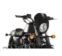 Semicarenado Modelo Free Spirit Negro Customacces para Harley Davidson Sportster 883 Iron 20'-22'