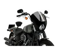 Semicarenado Puig Dark Night para Harley Davidson Softail Street Bob FXBB 21-22 Ahumado