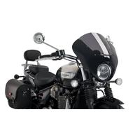 Semicarenado Puig Dark Night para TRIUMPH BONNEVILLE SPEEDMASTER 18-26 Ahumado Oscuro