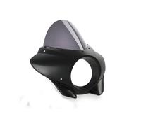 Semicarenado Puig Mirage Touring con carcasa en negro mate para HONDA CMX 1100 REBEL 21-26 Ahumado Oscuro