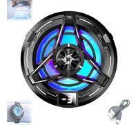 Semiconductor Magnetic Cell Phone Cooler Set, Portable Lightweight 2-in-1 Magnetic & Clip-On Phone Cooler for Gaming, Video Calls, Live Broadcasting and Vlog (1pcs)