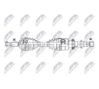 NTY Semieje NPW-RE-244 Para Renault, Eje Delantero Derecha, 909 mm