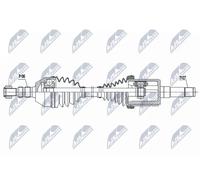 NTY Eje de Transmisión Delantero Izquierdo para Chevrolet Cruze J300 2.0 CDI