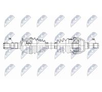 NTY Eje de Transmisión Delantero Izquierdo Apto para Opel Zafira Tourer C P12