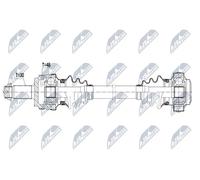 Eje de Accionamiento Trasero Derecho para BMW X3 04-10