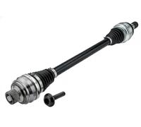 NTY Semieje trasero izquierdo NPW-PS-004 para Porsche Macan 95B (OE 95B501203A)