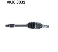 Semieje VKJC 3031 SKF para OPEL CORSA E