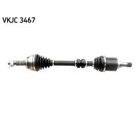 Semieje VKJC 3467 SKF para RENAULT KADJAR