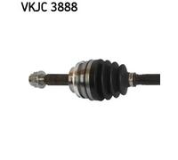 Semieje VKJC 3888 SKF para TOYOTA YARIS