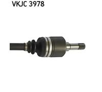 Semieje VKJC 3978 SKF para PEUGEOT CITROËN