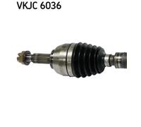 Semieje VKJC 6036 SKF para RENAULT MEGANE II MEGANE II Sedán