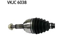 Semieje VKJC 6038 SKF para RENAULT SCÉNIC II MEGANE II Sedán GRAND SCÉNIC II
