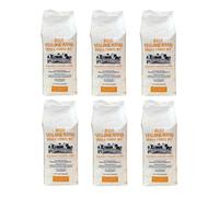 Semielaborado de arroz italiano Vialone Nano, naturalmente sin gluten, ideal para todo tipo de risotto, envasado en atmósfera protectora, paquete de 6 x 1 kg